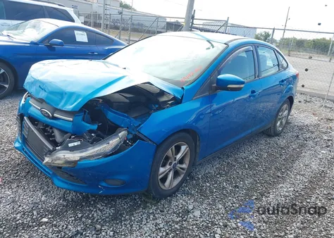 2014 Ford Focus Se from USA, damaged, VIN 1FADP3F24EL172552